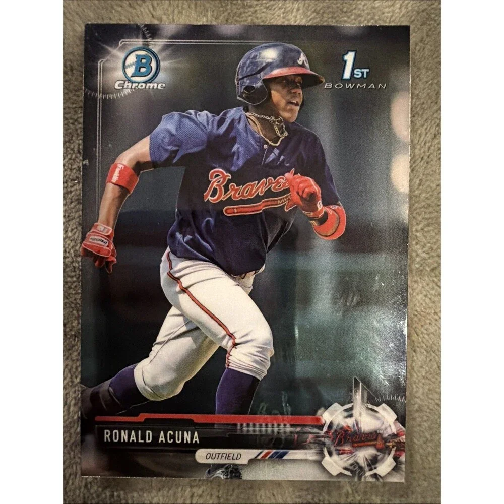 2017 Bowman - Chrome Prospects Ronald Acuña Jr. #BCP127 (RC)